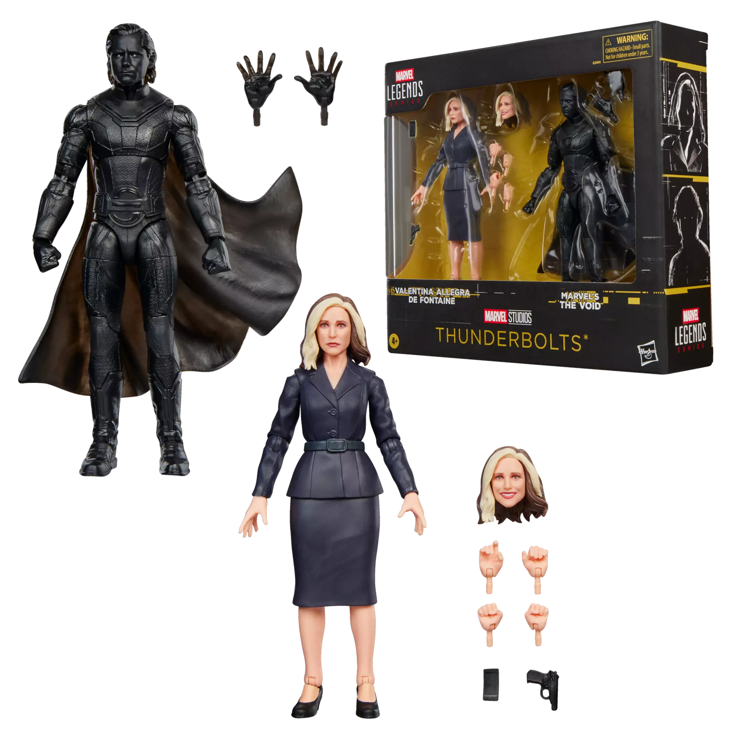 Marvel Legends Series Valentina Allegra de Fontaine and Marvel's The Void