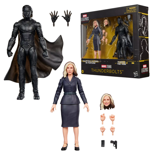 Marvel Legends Series Valentina Allegra de Fontaine and Marvel's The Void