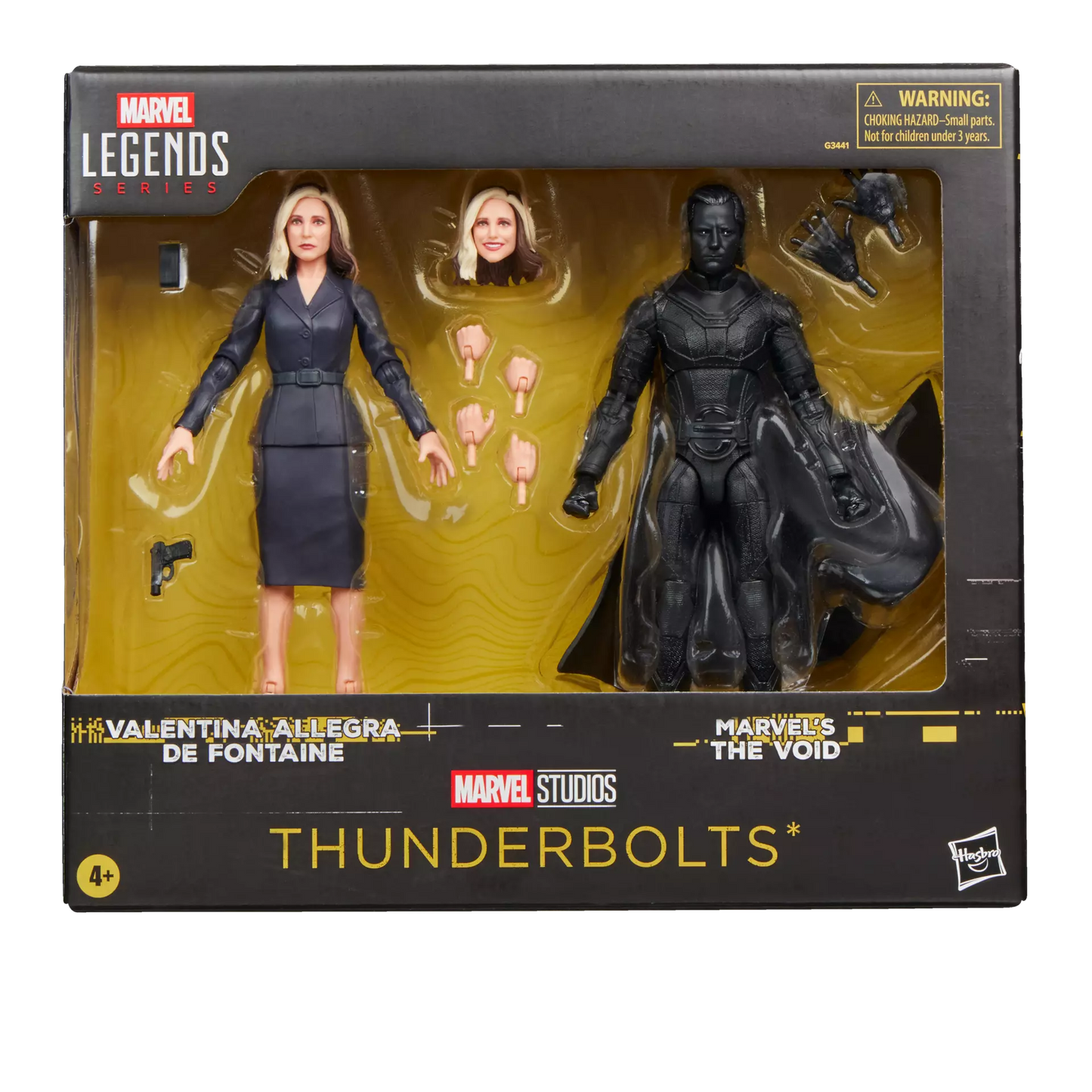 Marvel Legends Series Valentina Allegra de Fontaine and Marvel's The Void