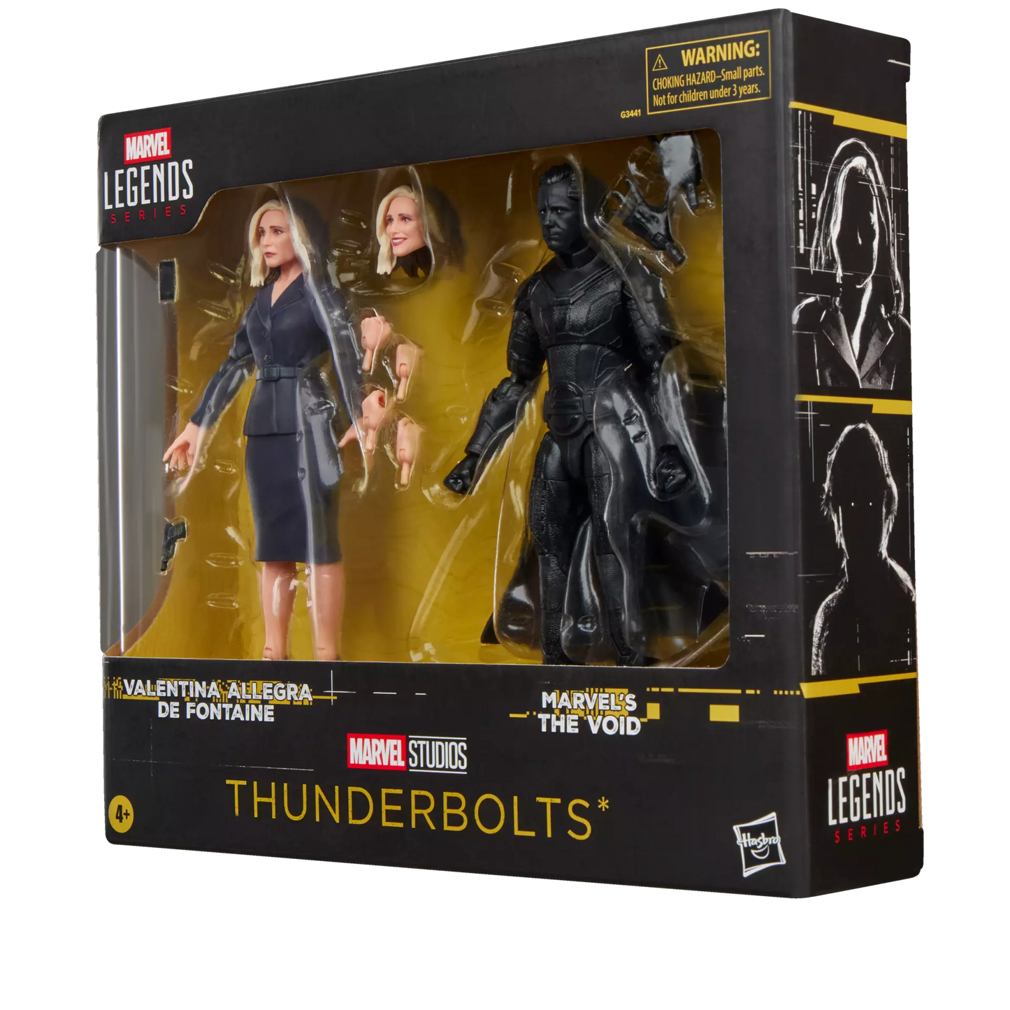 Marvel Legends Series Valentina Allegra de Fontaine and Marvel's The Void