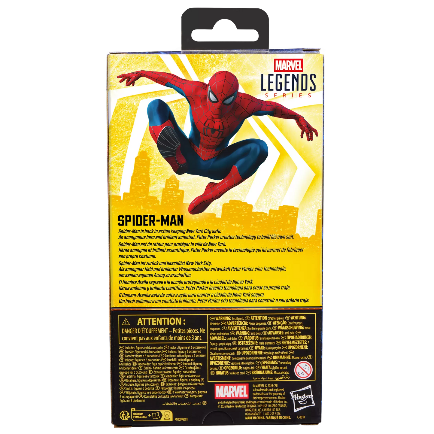 Marvel Legends Series Spider-Man: Brand New Day