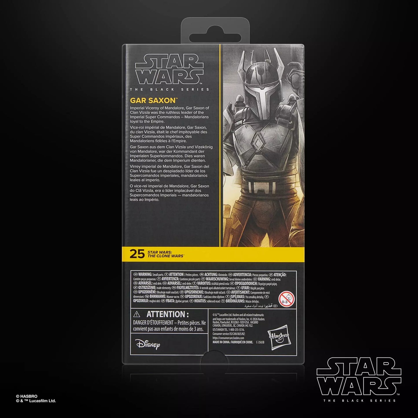 Star Wars Black Series - Gar Saxon (The Clone Wars)