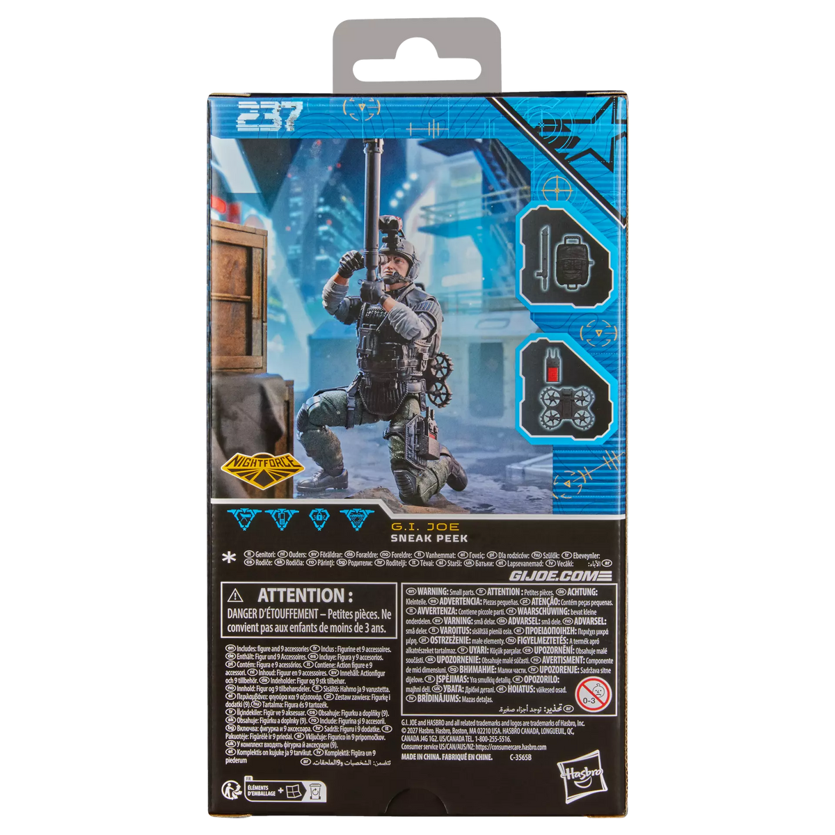 G.I. Joe Classified Series #237 - Night Force Sneak Peek
