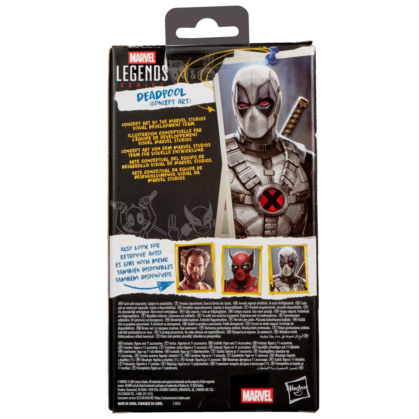 Marvel Legends Series - Deadpool (Concept Art) (Deadpool & Wolverine)