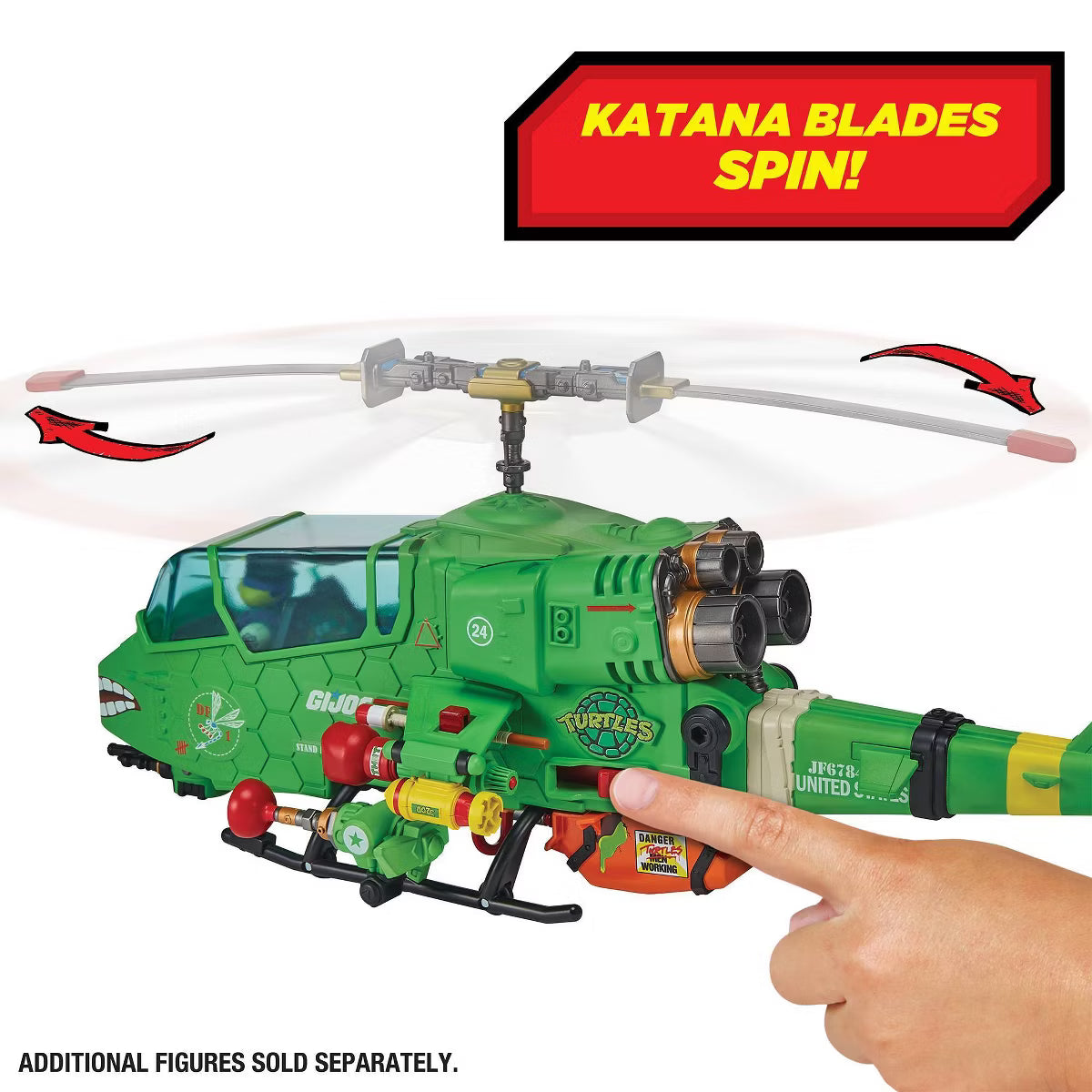 G.I. Joe x TMNT Turtle-Fly Copter