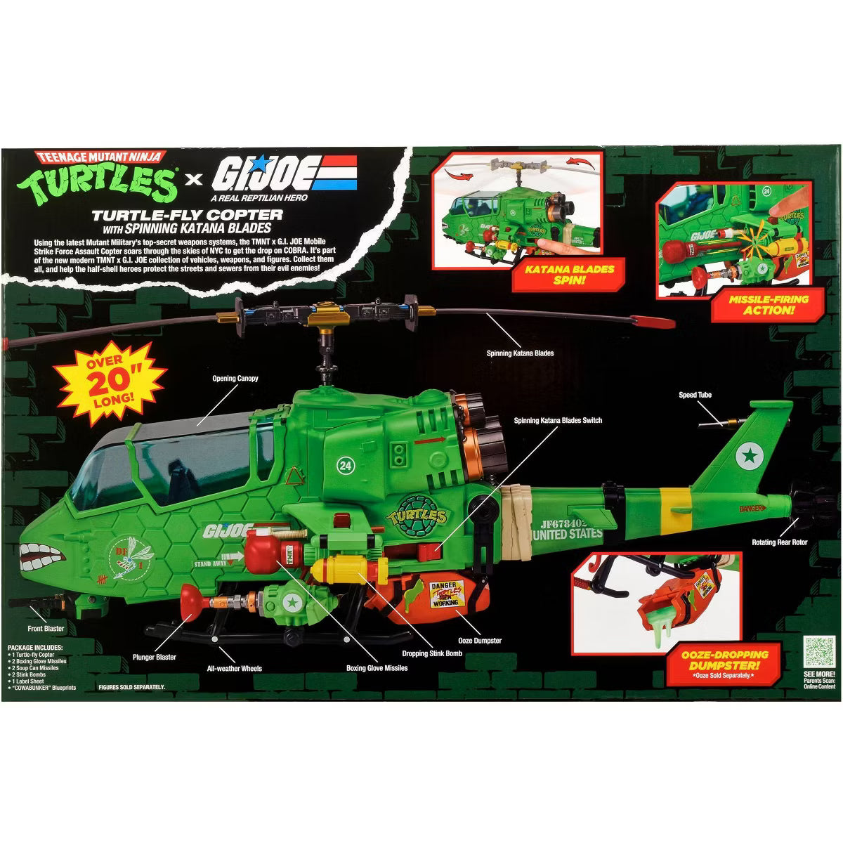 G.I. Joe x TMNT Turtle-Fly Copter