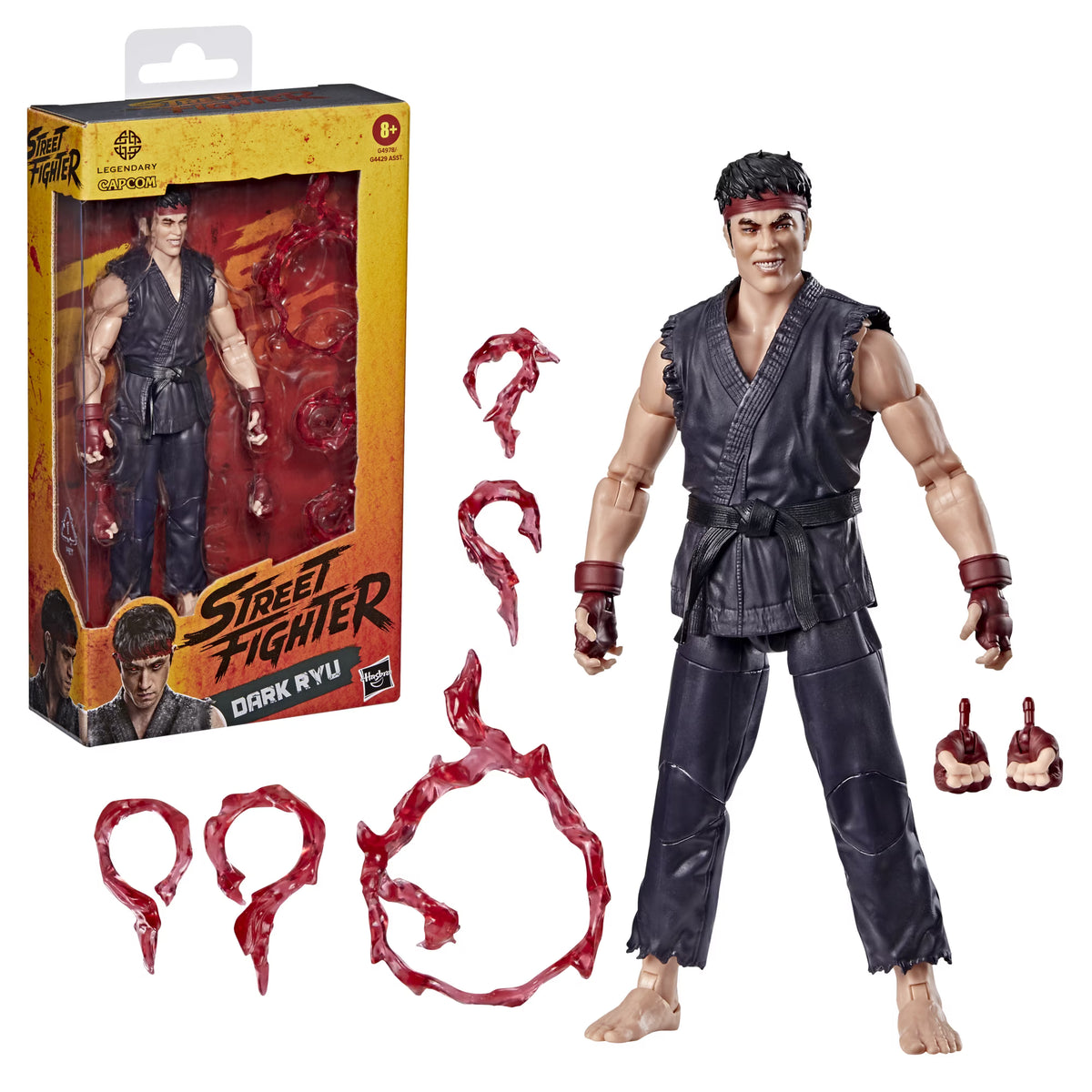 Street Fighter Dark Ryu Figure