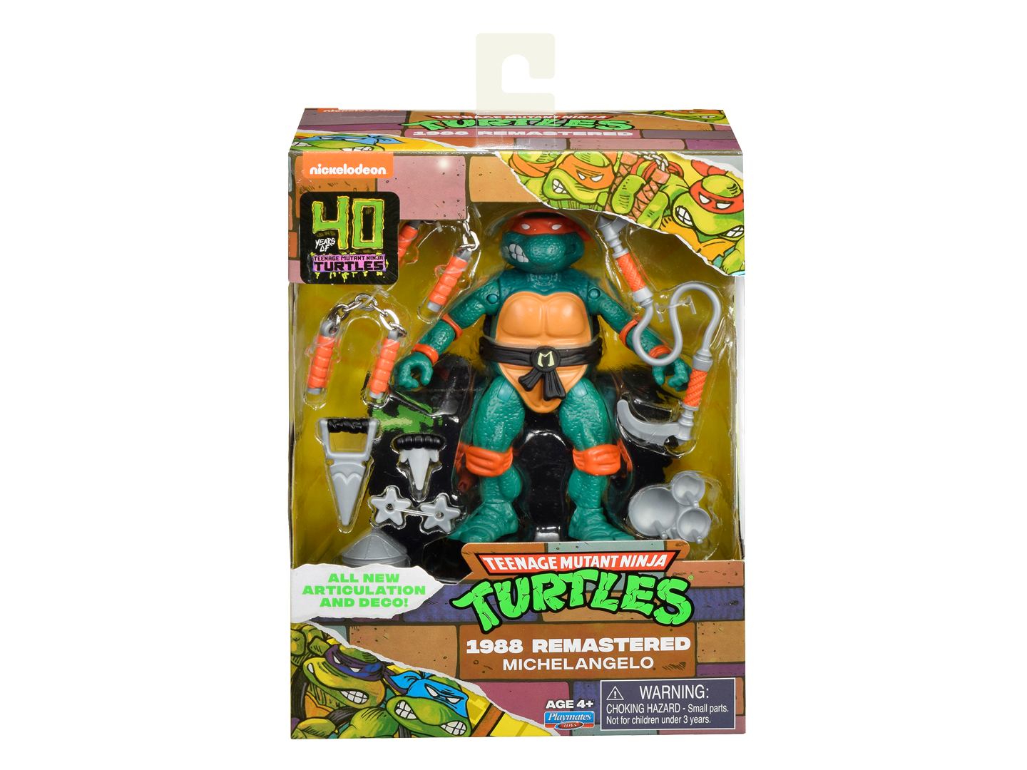 TMNT 1988 Remastered Michelangelo