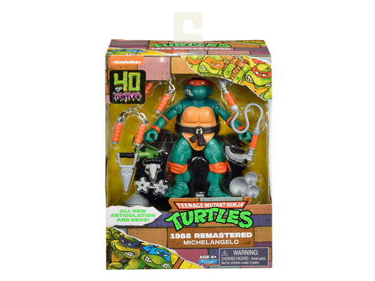 TMNT 1988 Remastered Michelangelo