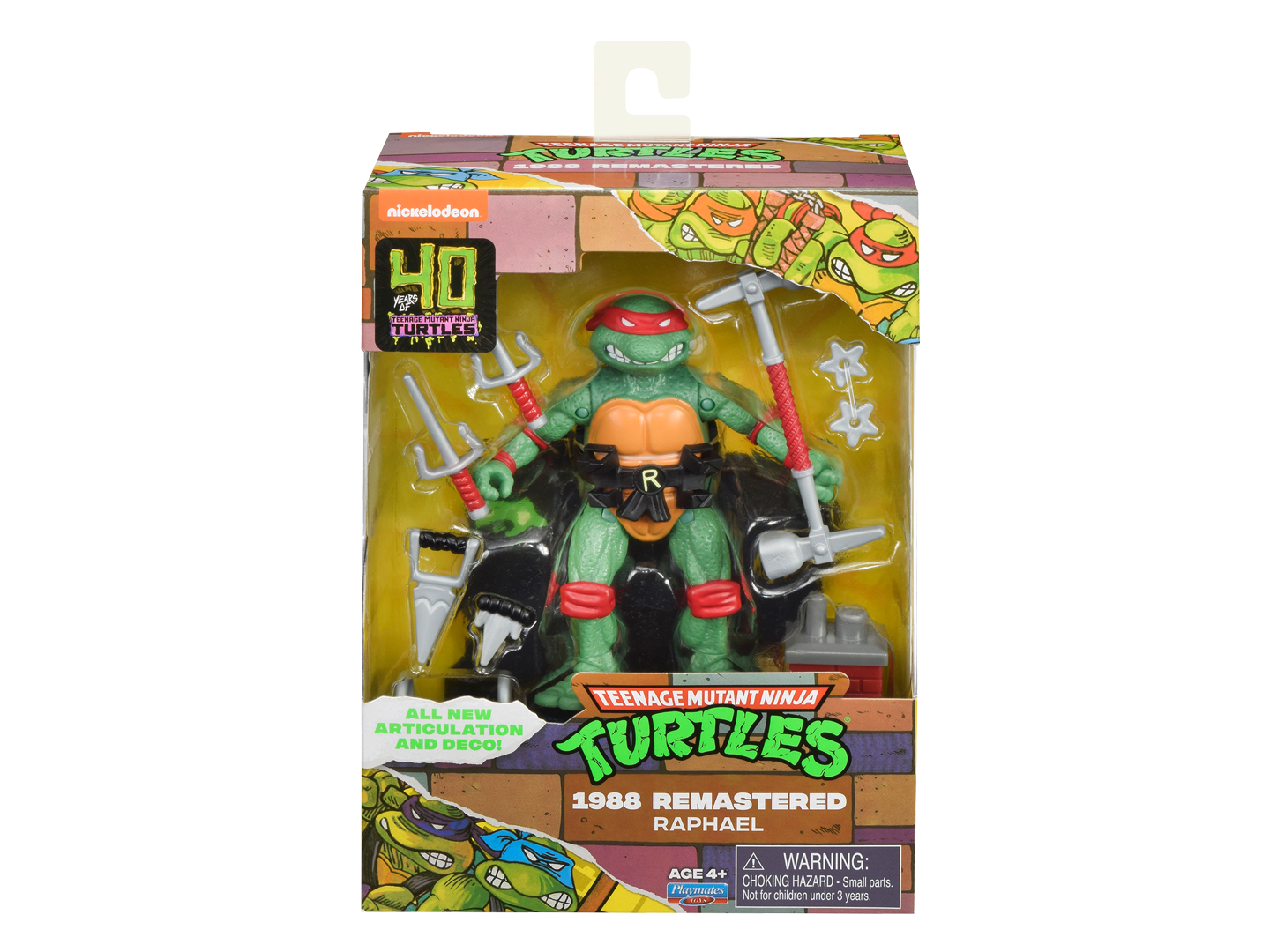 TMNT 1988 Remastered Raphael