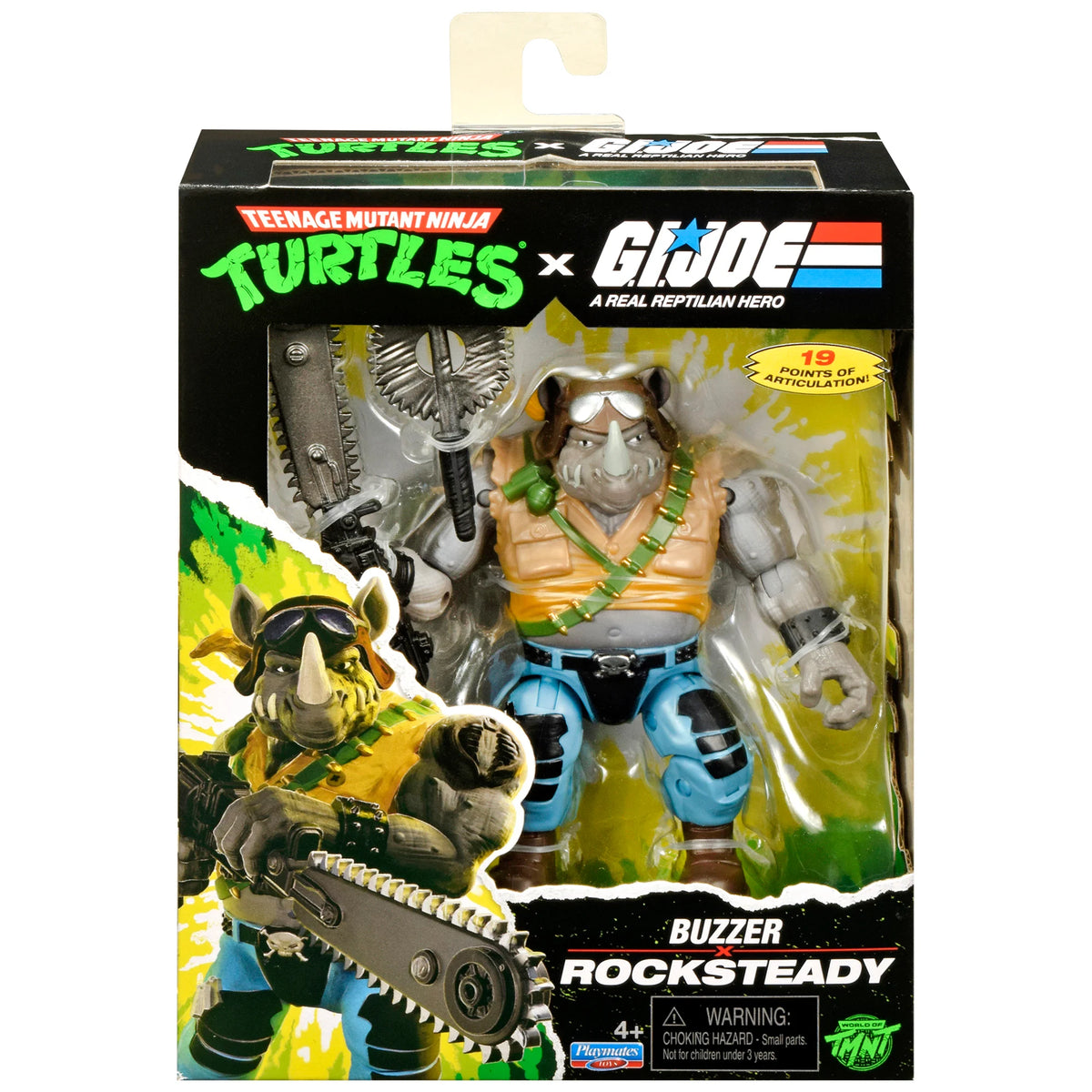 G.I. Joe x TMNT Buzzer x Rocksteady