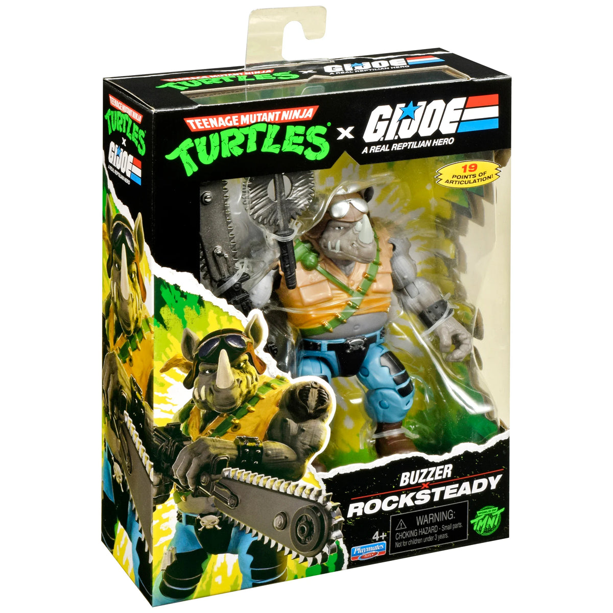 G.I. Joe x TMNT Buzzer x Rocksteady