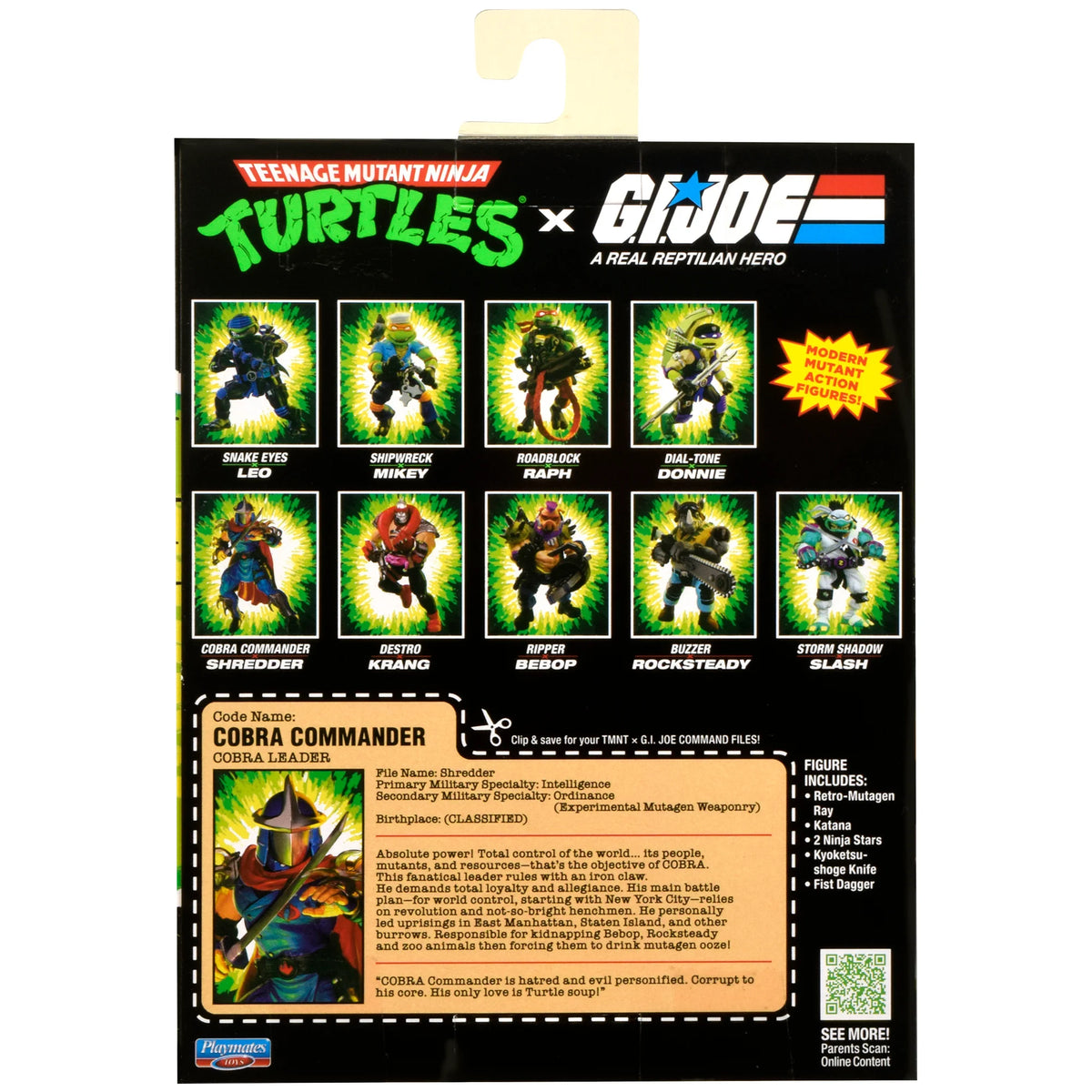 G.I. Joe x TMNT Cobra Commander x Shredder