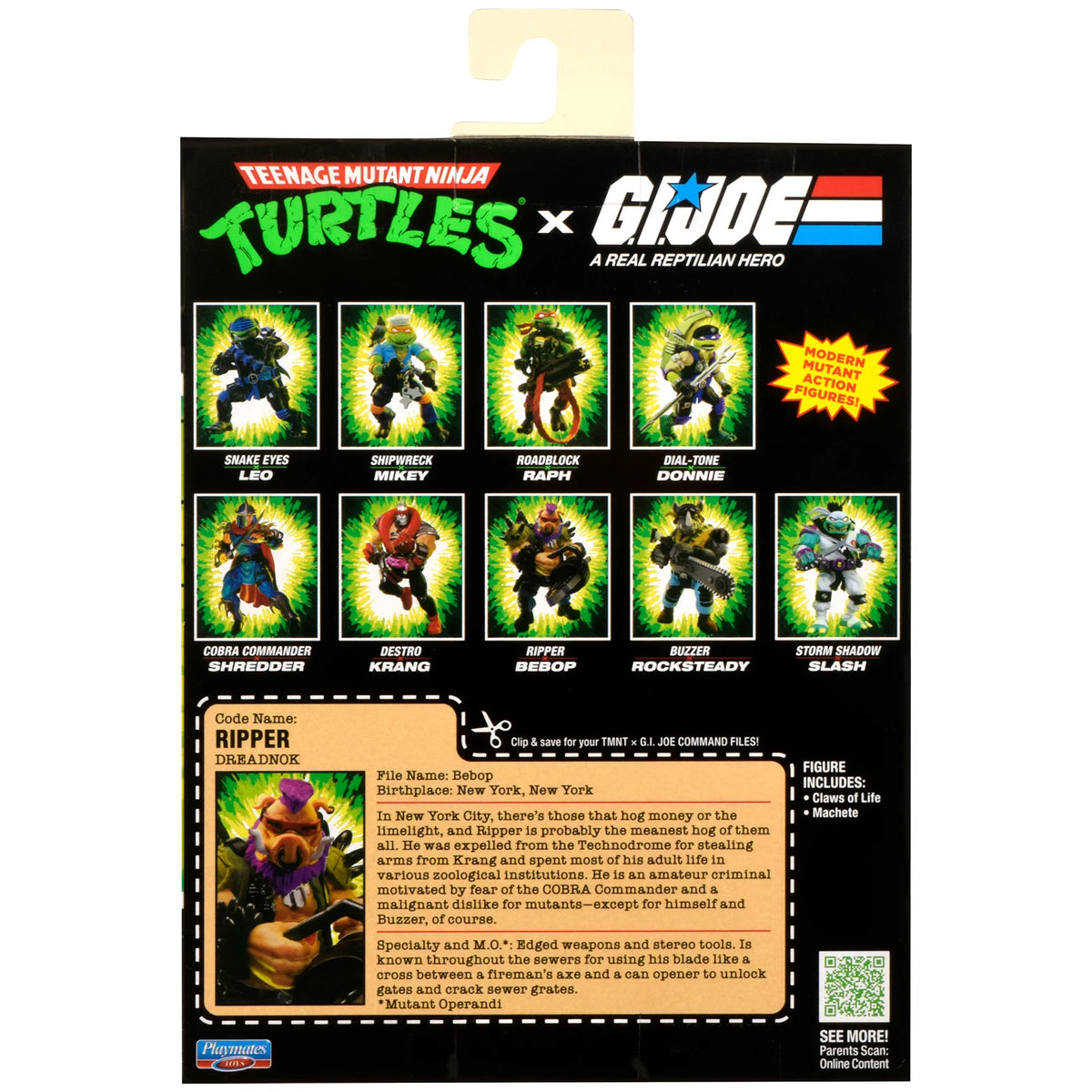 G.I. Joe x TMNT Ripper x Bebop