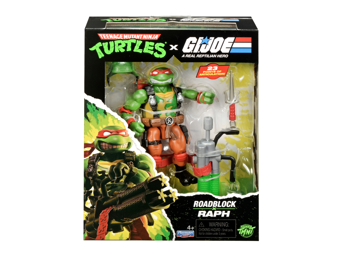 G.I. Joe x TMNT Roadblock x Raph