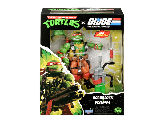 G.I. Joe x TMNT Roadblock x Raph