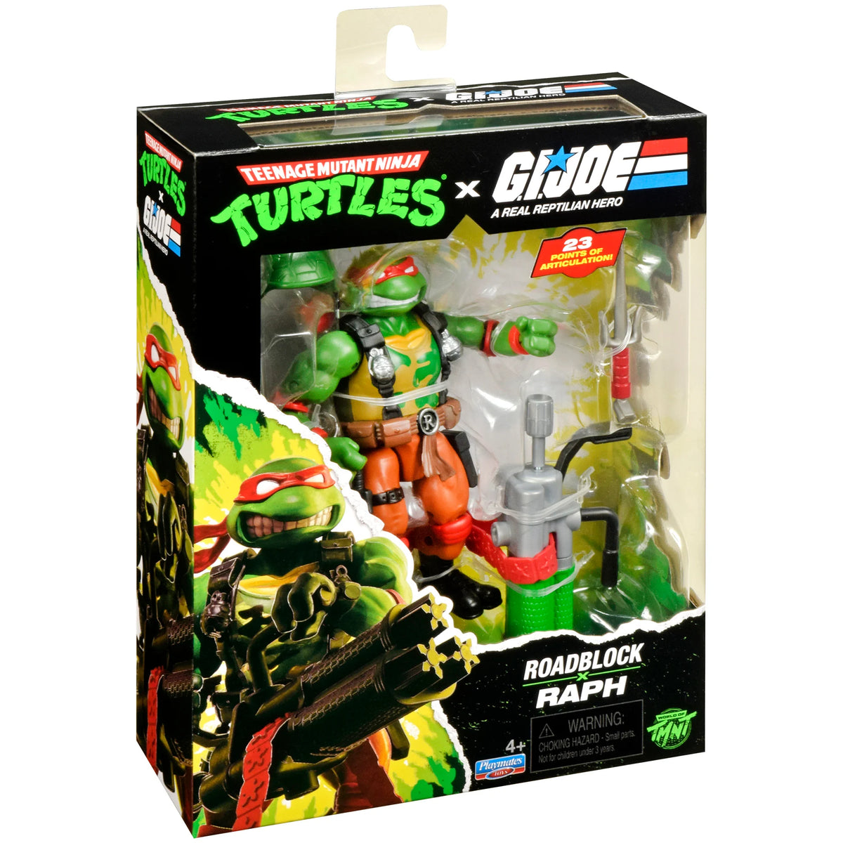 G.I. Joe x TMNT Roadblock x Raph