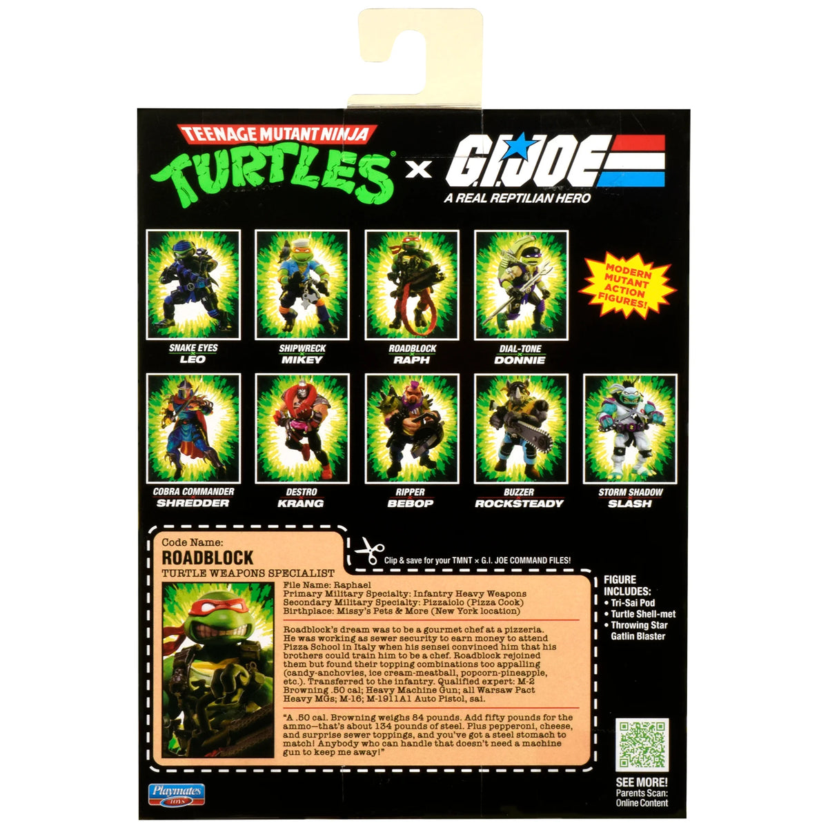 G.I. Joe x TMNT Roadblock x Raph