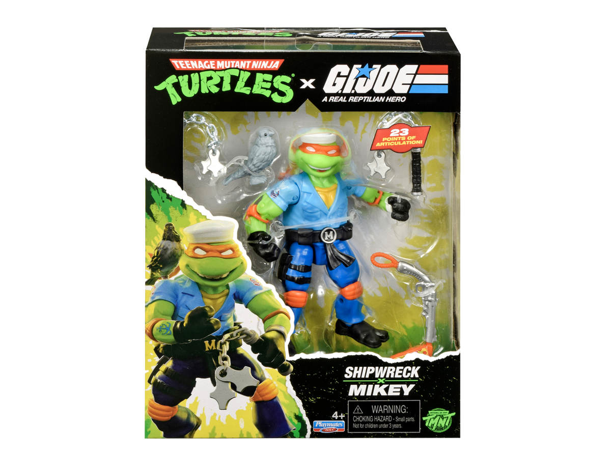 G.I. Joe x TMNT Shipwreck x Mikey