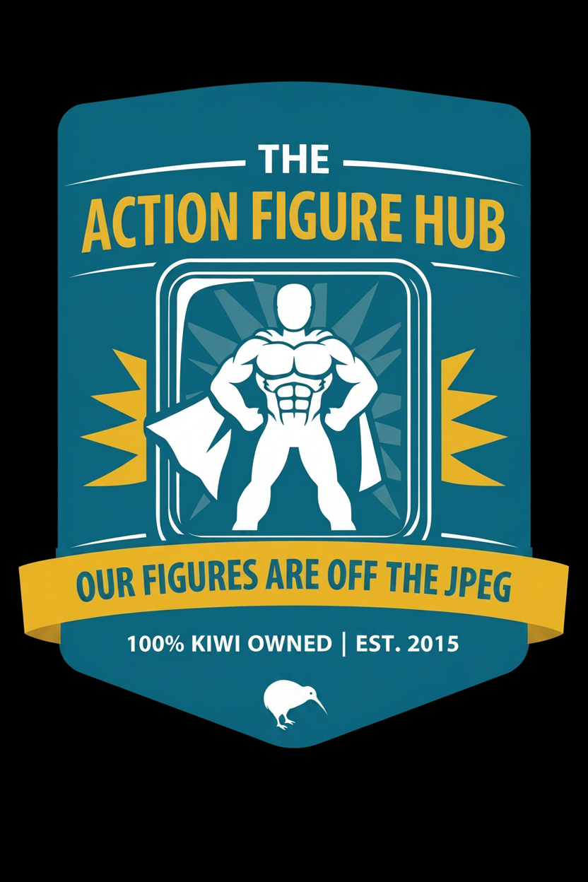 Action Figure Hub logo on black background