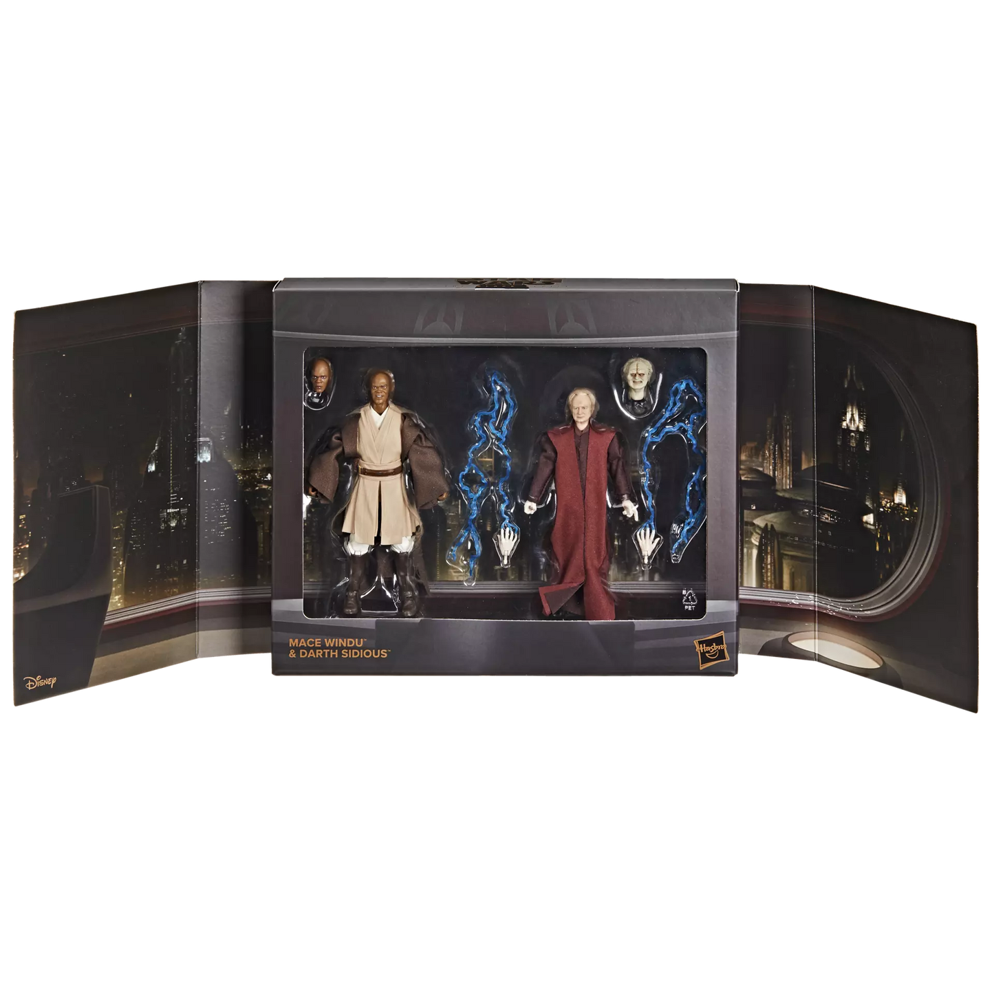 Star Wars Black Series - Mace Windu & Darth Sidious (Revenge of the Sith)
