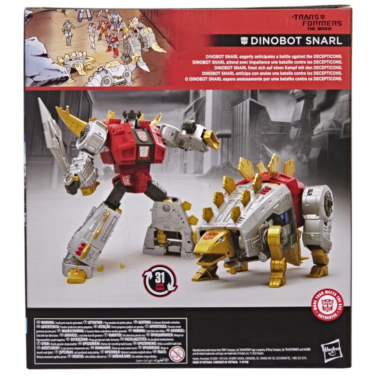 Transformers: Studio Series Leader Class #86-28 Dinobot Snarl