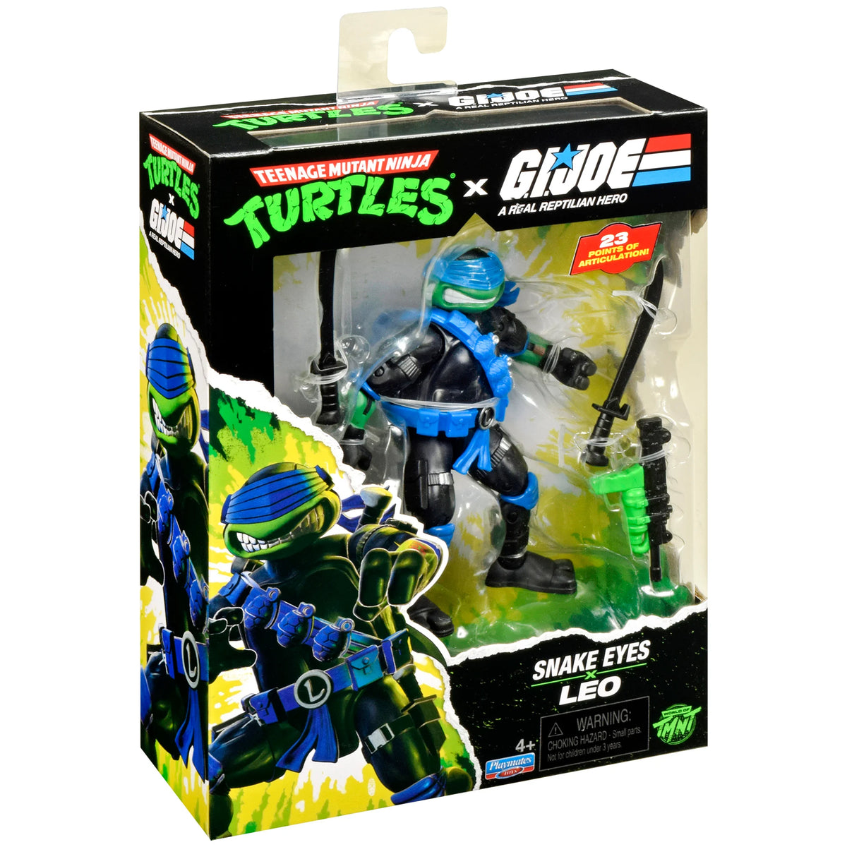 G.I. Joe x TMNT Snake Eyes x Leo