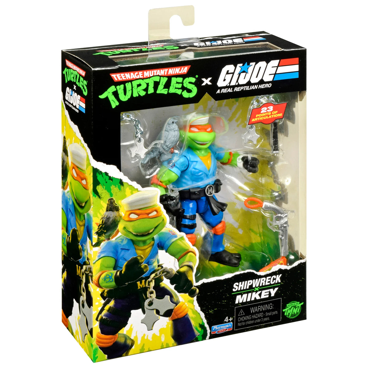 G.I. Joe x TMNT Shipwreck x Mikey
