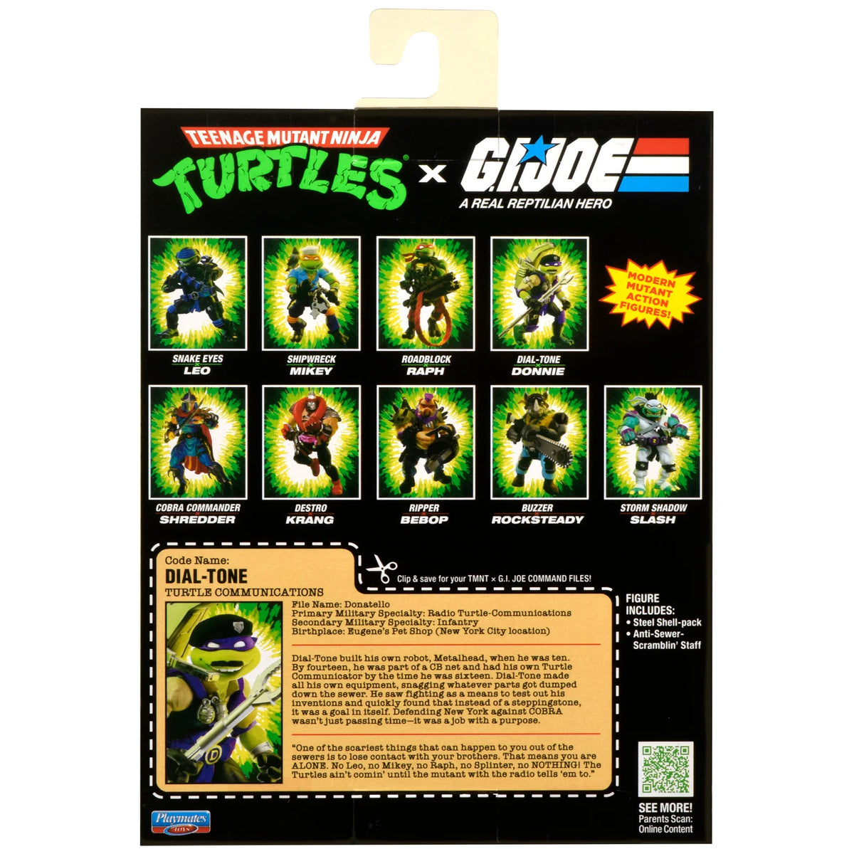G.I. Joe x TMNT Dial-Tone x Donnie