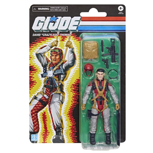 G.I. Joe - Classified Series Retro Cardback David "Crazylegs" Thomas
