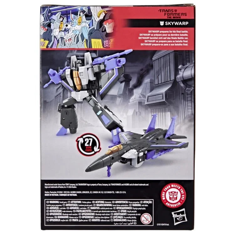 Transformers Studio Series Voyager Class The Transformers: The Movie Skywarp